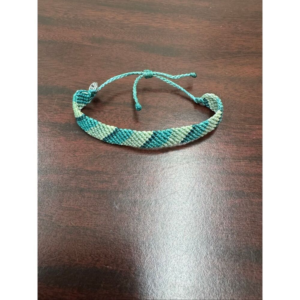 Pura Vida Green and Blue Bracelet